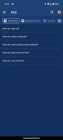 Screenshot FAQ