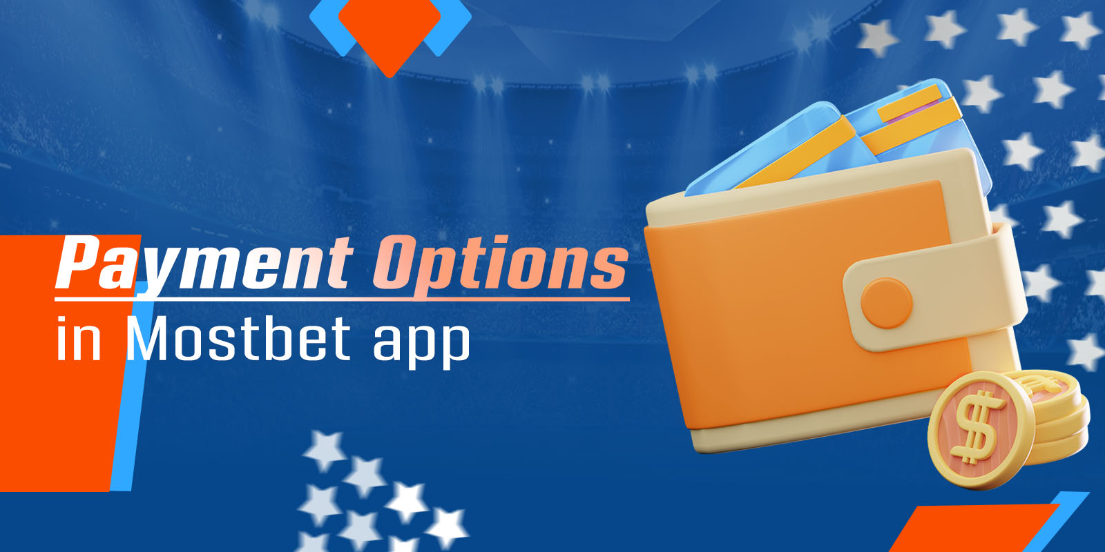 Payment options in Mostbet app