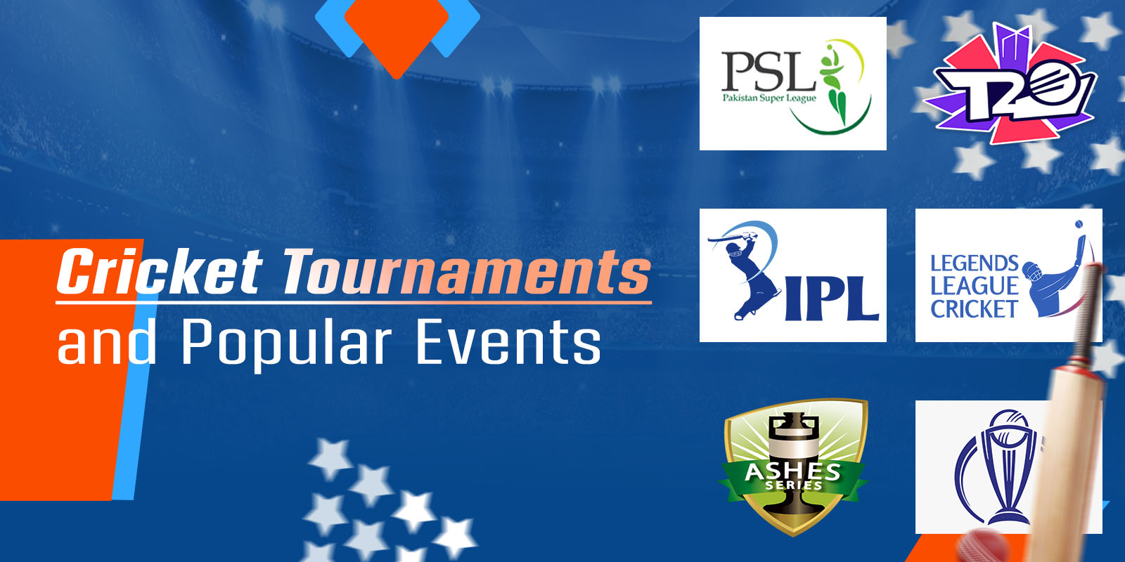 Tournaments and popular events in cricket