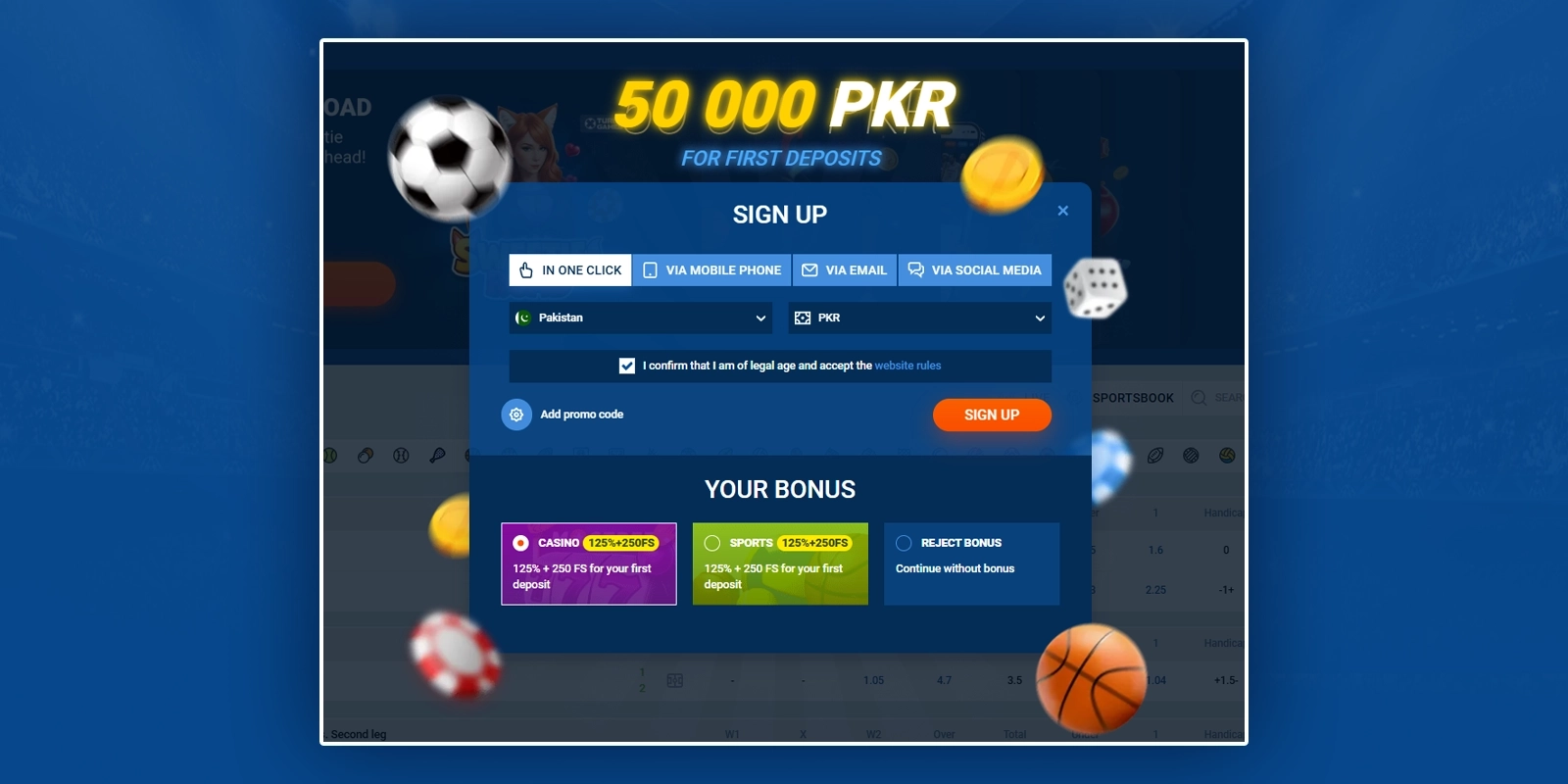Sign in to Mostbet Pakistan account
