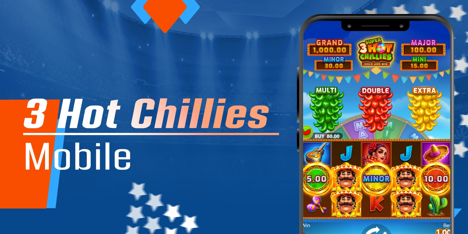 Smooth Mostbet 3 Hot Chillies mobile gameplay in Pakistan, 2025