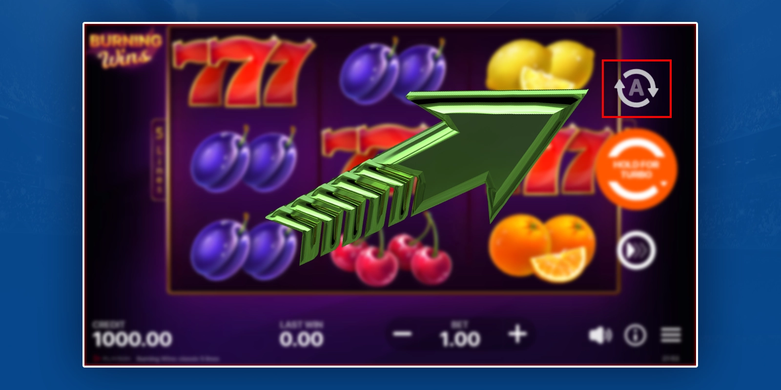 Spin Burning Wins reels on Mostbet