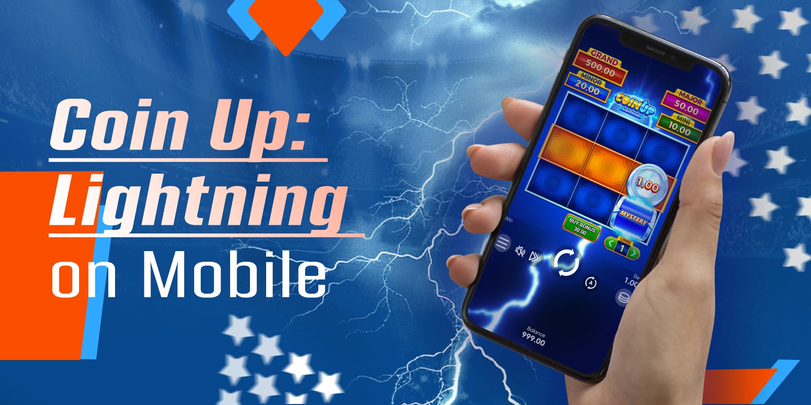 Mobile experience for Coin Up: Lightning on Mostbet Pakistan
