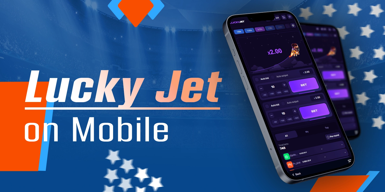Mobile Lucky Jet experience on Mostbet in Pakistan