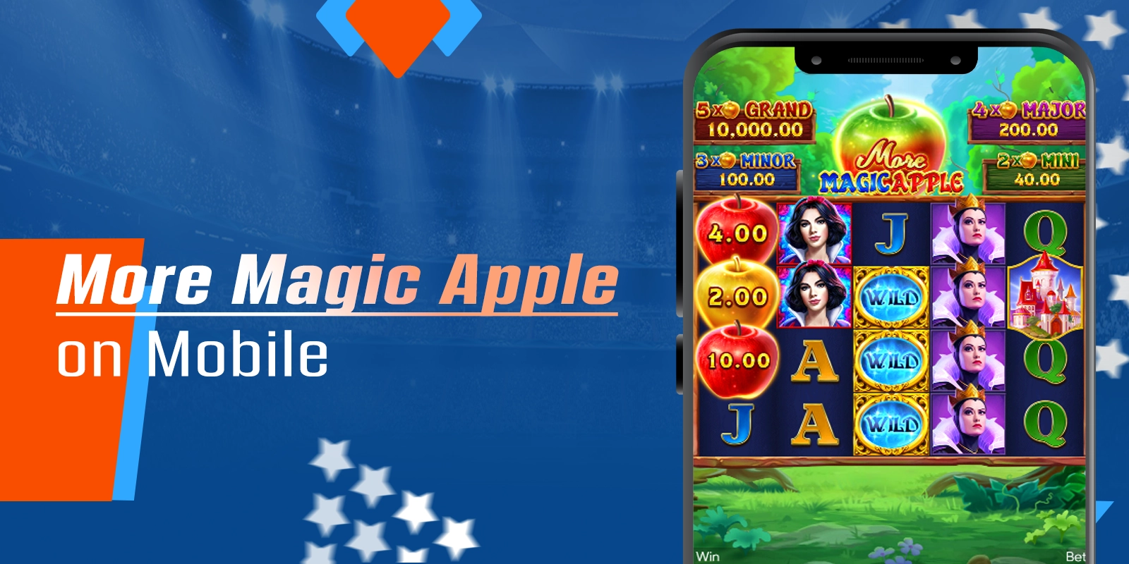 Mobile gameplay of More Magic Apple in Pakistan