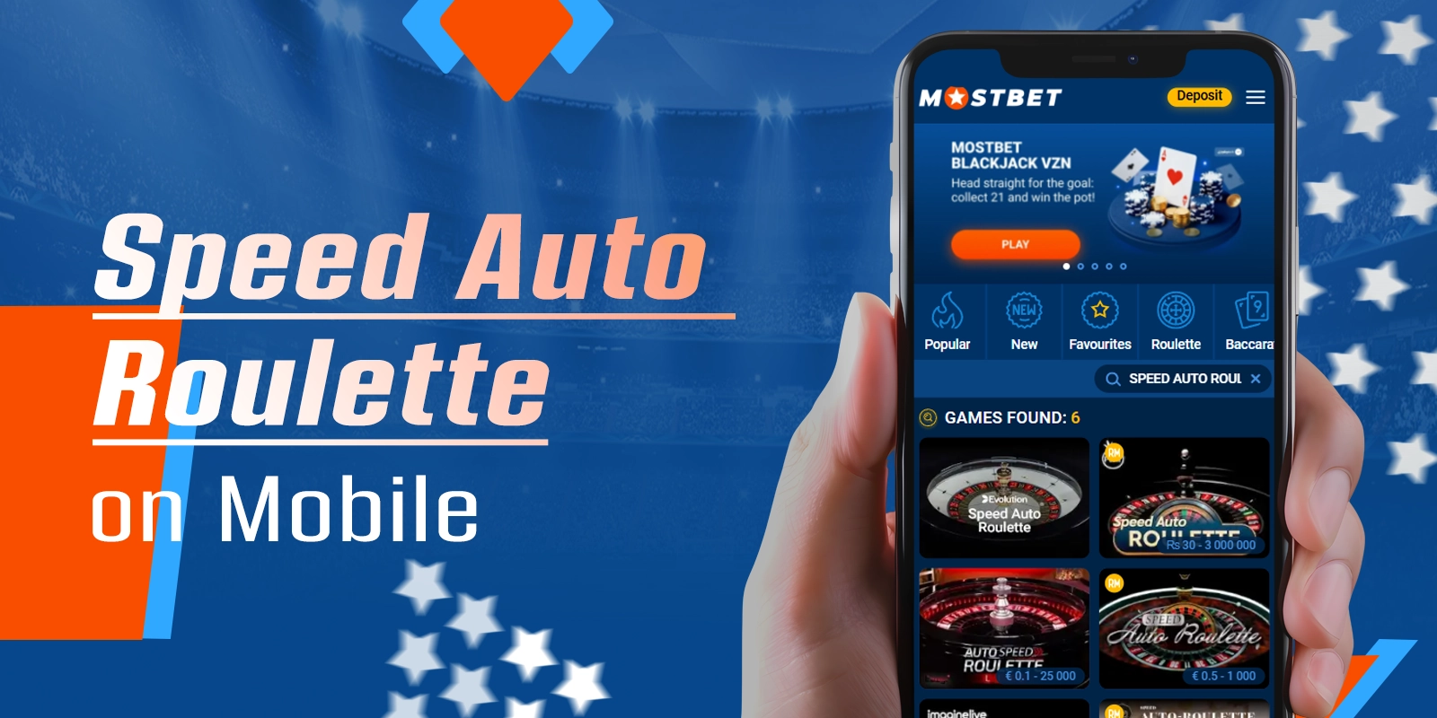 Mobile experience of Speed Auto Roulette on Mostbet Pakistan